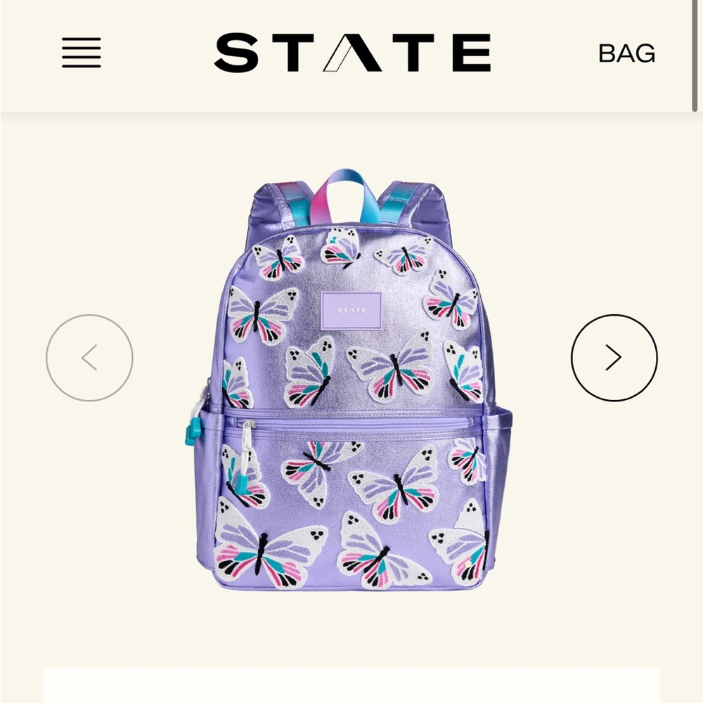 THREE NWT STATE Double Kane Backpack, Lunchbox, Pencilcase